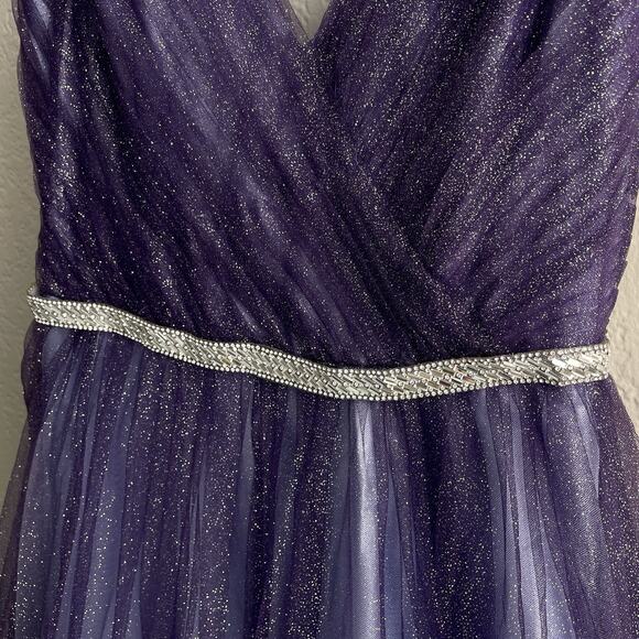 Cinderella Divine Glitter Dress M-L Prom Wedding Red Carpet - Picture 9 of 11